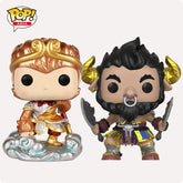 Funko POP Asia Journey To The West Monkey King Metallic & Bull Demon King #115 #239